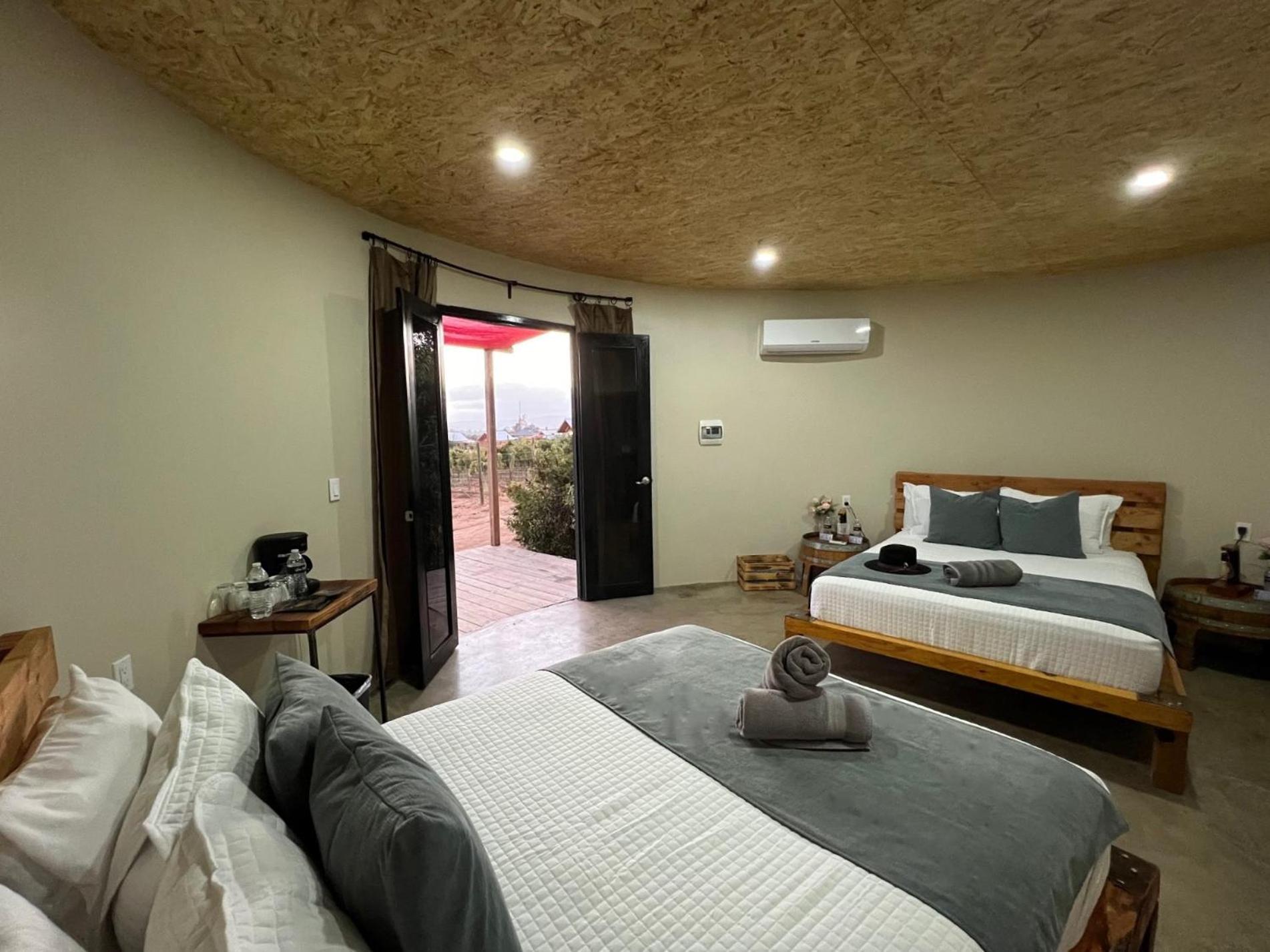 Don Tomas Vinedo Cabanas Valle de Guadalupe Exterior foto