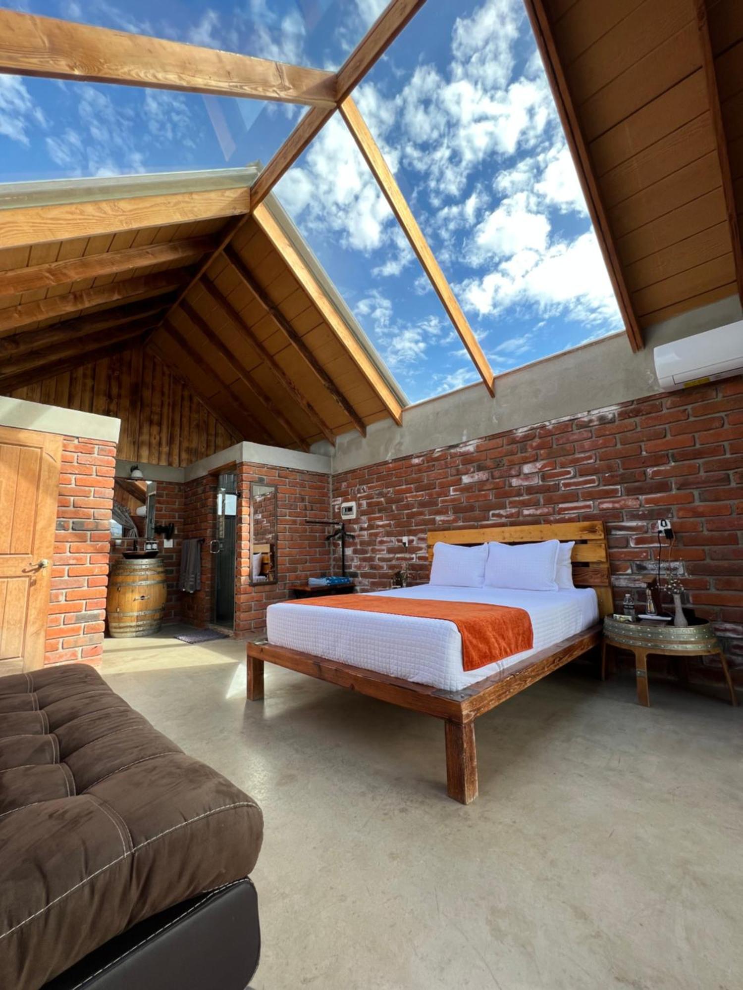 Don Tomas Vinedo Cabanas Valle de Guadalupe Exterior foto